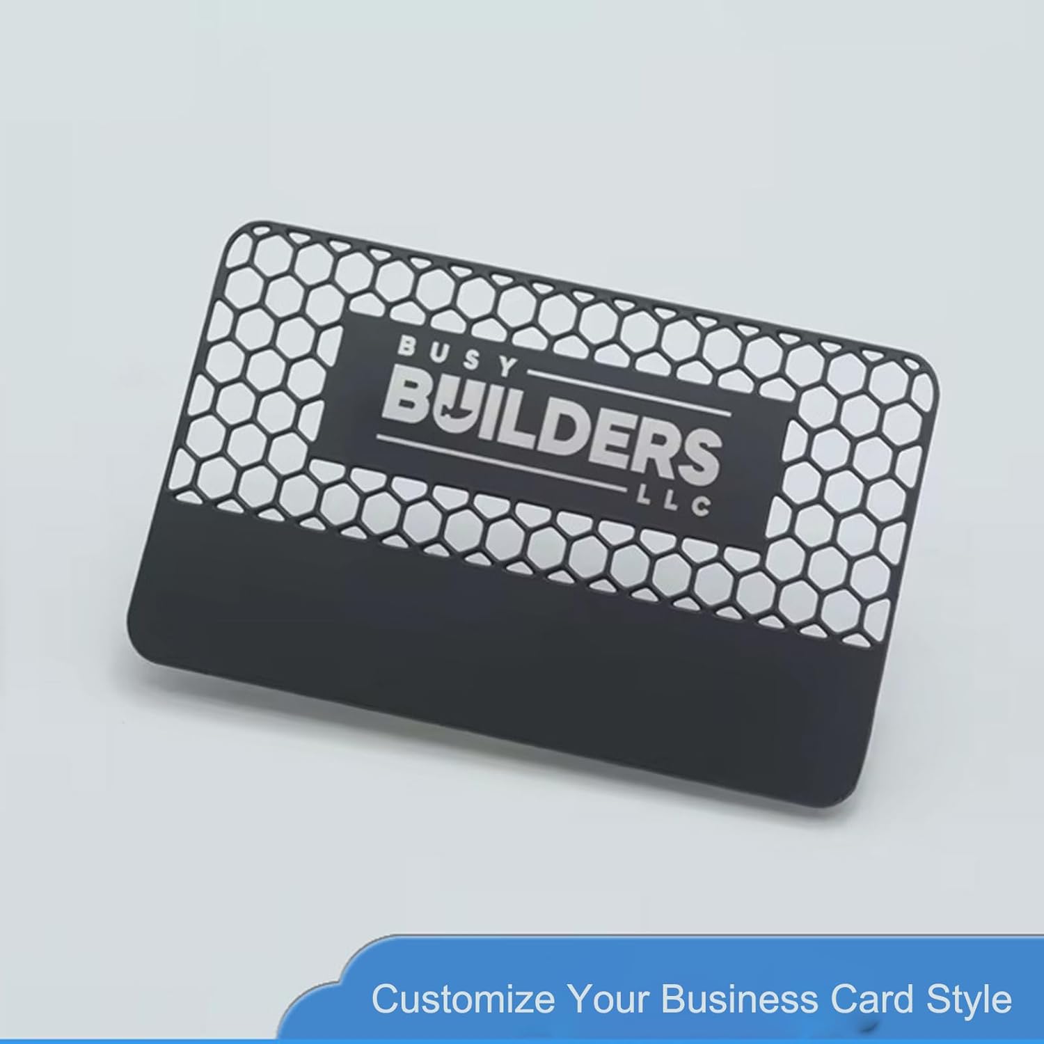 0.42mm Metal Business Card Blanks for Laser Engraving, 50 pcs Premium Aluminum sheet, Multipurpose DIY Gift Metal cards, Matte Black - Image 6